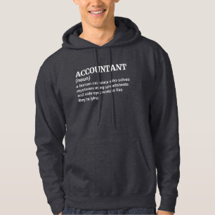 Sudadera Divertida definición de contable