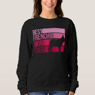 Sudadera Divertida Frenchie Mom Para Mujeres Chicas Bulldog
