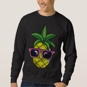 Sudadera Divertida Fruta Tropical Pun Pineapple Shades