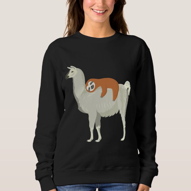 Sudadera Divertida Lema Durmiendo En Llama (Anverso)