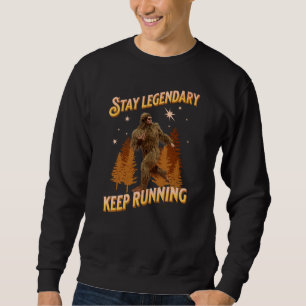 Sudadera Divertida Motivación para Correr de Bigfoot