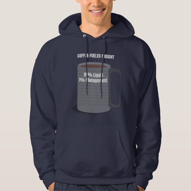 Sudadera divertida para la gestión de despachadore (Anverso)