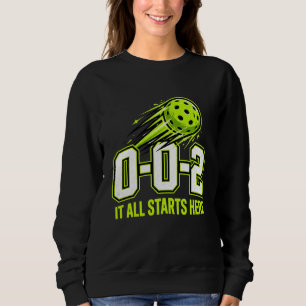 Sudadera divertida para mujeres de pickleball rega