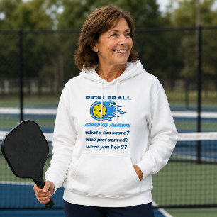Sudadera divertida para mujeres: El pickleball mej