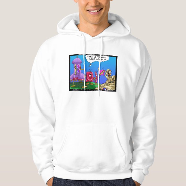 Sudadera divertida Planet Prophylactica de Rick Lo (Anverso)