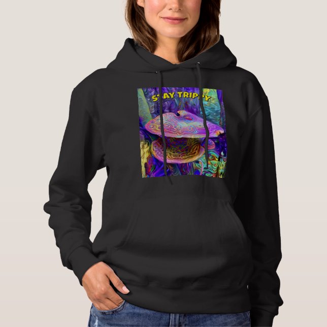 Sudadera divertida «Stay Trippy» (Anverso)