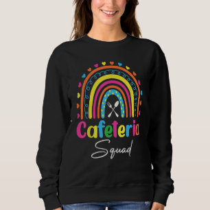 Sudadera divertida tripulación de Cafeteria Empleado Apreci