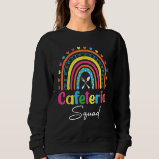 Sudadera divertida tripulación de Cafeteria Empleado Apreci
