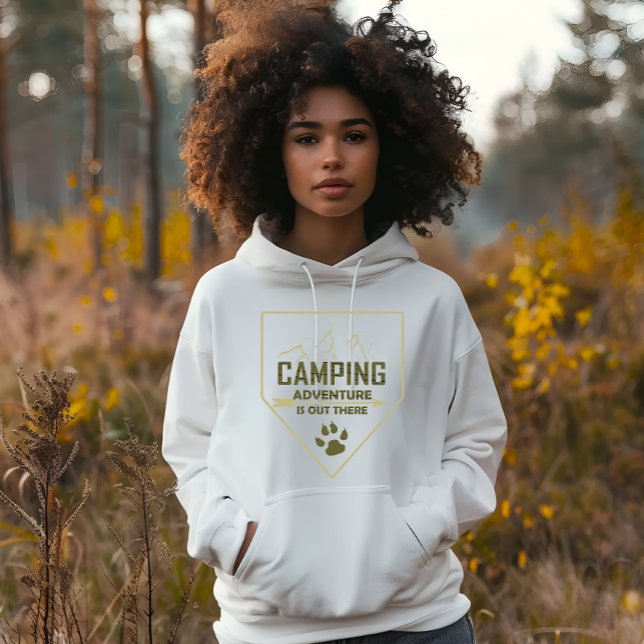 Sudadera Divertidas declaraciones de camping para los campi (Subido por el creador)
