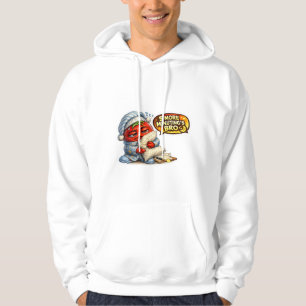 Sudadera Divertido 5 Minutos Más Hermano Manta Perezoso Mañ