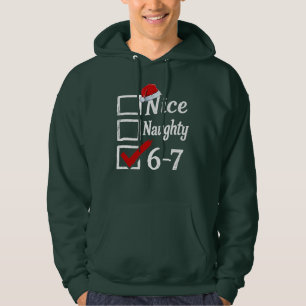 Sudadera Divertido 6-7 Meme Bonito Travieso 67 Navidad Rotu