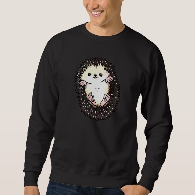 Sudadera Divertido africano con vientre de peluche de peluc (Anverso)