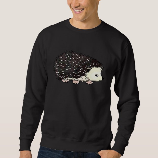 Sudadera Divertido africano con vientre de peluche de peluc (Anverso)