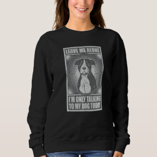 Sudadera Divertido amstaff que solo estoy hablando con mi p