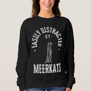 Sudadera divertido animal de meerkat Lover, fácilmente dist