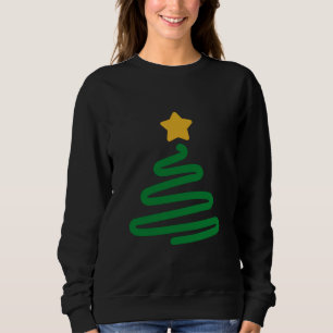 Sudadera Divertido árbol de Navidad