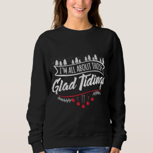 Sudadera Divertido árbol de navidad ilumina el feo dulce Gl