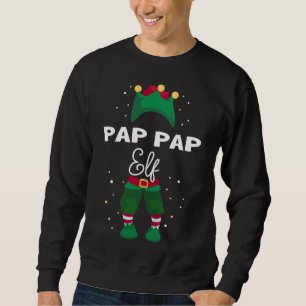 Sudadera Divertido árbol de navidad ilumina un PAP mucho má