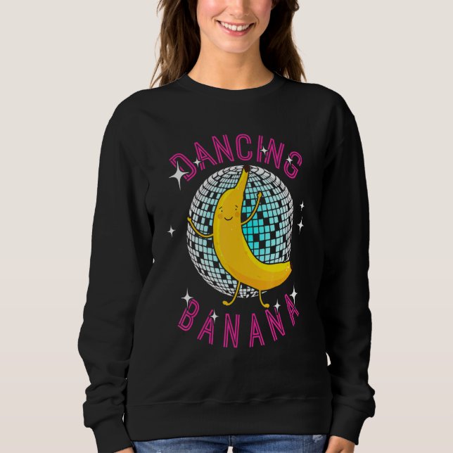 Sudadera Divertido baile Banana Tee Guay Banana Eater Food  (Anverso)