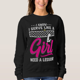 Sudadera Divertido bollo de voleibol para voleibol