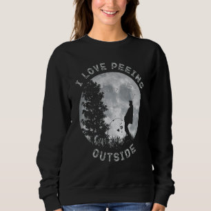Sudadera Divertido Camping Me Orino Fuera Me Encanta Orinar