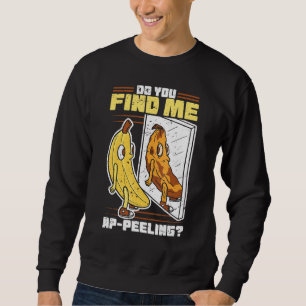 Sudadera Divertido Chiste de Peel Pun con fruta de la carne