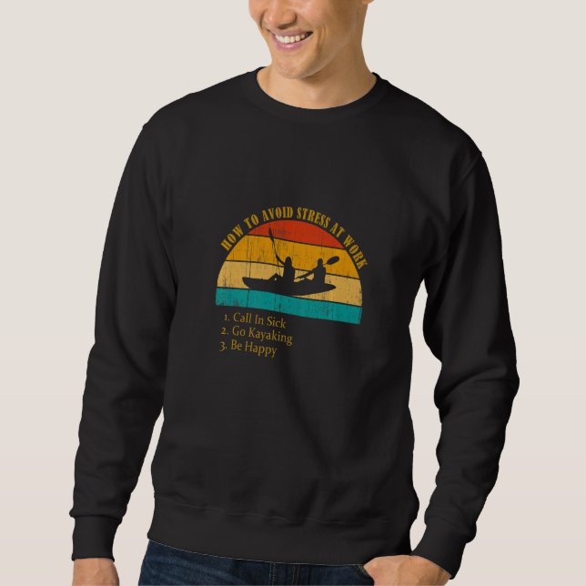 Sudadera Divertido Cómo Evitar Estrés Laboral Llamar Enferm (Anverso)
