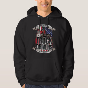 Sudadera Divertido cuando dios creó la bandera americana d