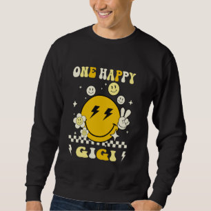 Sudadera Divertido Cumpleaños Feliz Gigi Cara Sonriente Fam