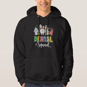 Sudadera Divertido Dental Squad Bunny Dentist Feliz Día de 