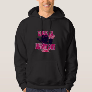 Sudadera Divertido Día de la Carreras de Caballos Derby Est