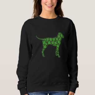 Sudadera Divertido Día De San Patricio Dalmatiano Perro Sha