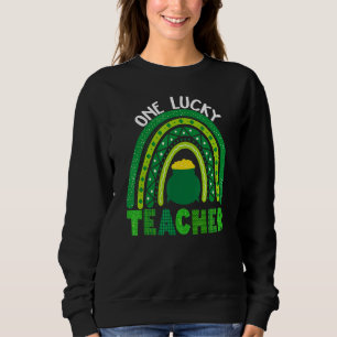 Sudadera Divertido Día de San Patricio dice un afortunado p
