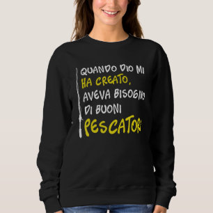 Sudadera Divertido Dice Pesca Y Pescador Bueno
