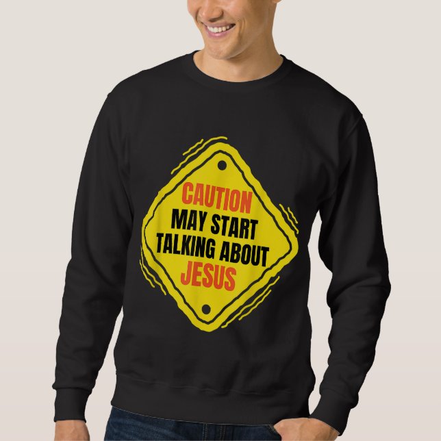 Sudadera Divertido diciendo Gracioso meme Jesús (Anverso)