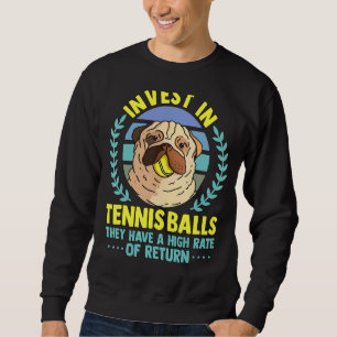 Sudadera Divertido entrenador de tenis lemas jugador de ten