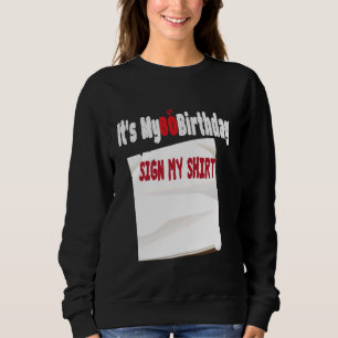 Sudadera divertido es mi Rótulo de cumpleaños número 80 Mi 