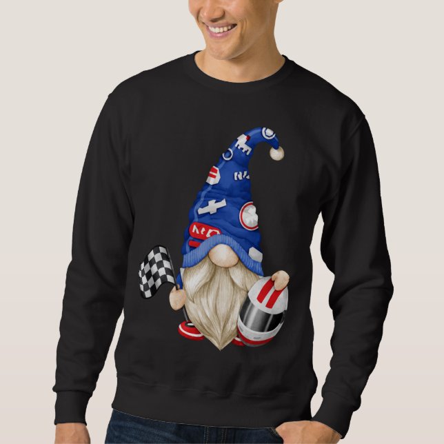 Sudadera Divertido Gnome Bunny Love CMA Enfermera Amor Gnom (Anverso)