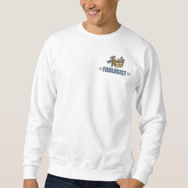 Sudadera Divertido Handyman (Anverso)