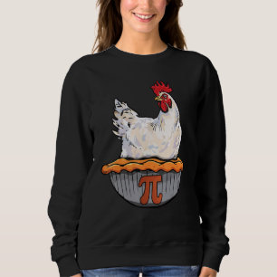 Sudadera Divertido juego de pie de pollo math geek matemáti