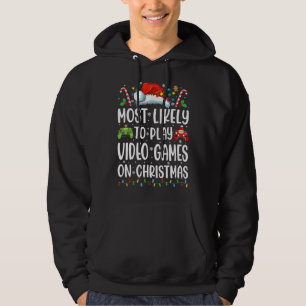 Sudadera Divertido Jugador Más Probable Para Jugar Videojue