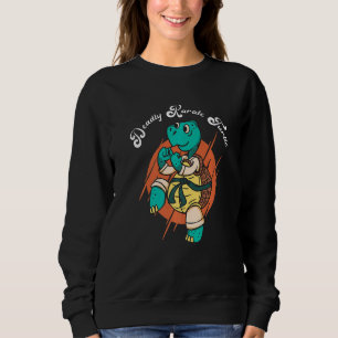 Sudadera Divertido Karate Tortuga Mortal Tortoise Combate D