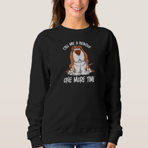 Sudadera Divertido Llámame Perro Beagle Basset Raglan