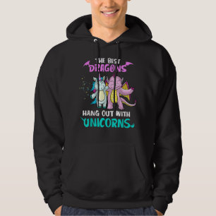 Sudadera Divertido, Los Mejores Dragones Se Agarran Con Uni