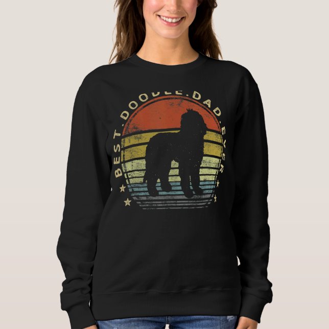 Sudadera Divertido mejor Doodle Dad Dog Owner Labradoodle G (Anverso)
