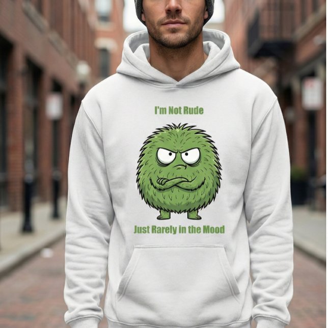 Sudadera Divertido 'No soy grosero… Simplemente estoy raram (Subido por el creador)