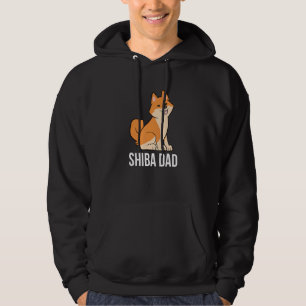 Sudadera Divertido padre shiba inu perro chiba inu Papa gra