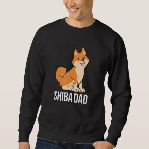 Sudadera Divertido padre shiba inu perro chiba inu Papa gra