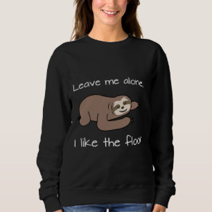 Sudadera Divertido Perezoso Pero Cuto Diseño Me Gusta El Su