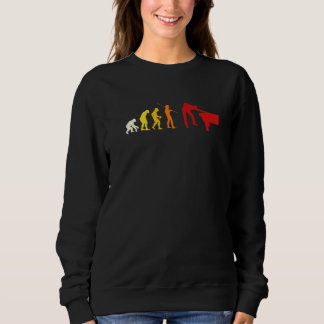 Sudadera Divertido Pool Billiards Player Evolución Billiard